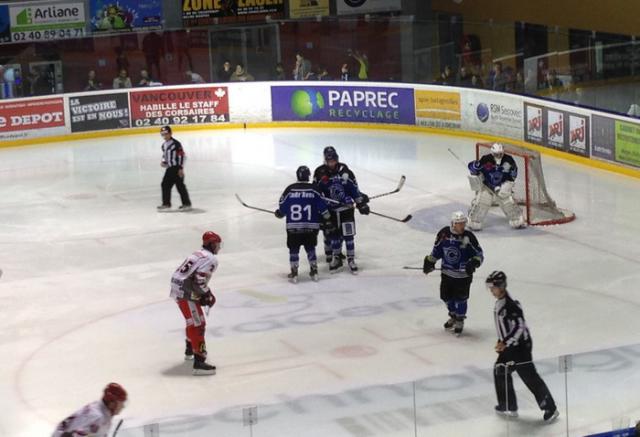 Photo hockey Division 1 - Division 1 : 13ème journée : Nantes vs Cholet  - Nantes remporte le derby des Pays de Loire