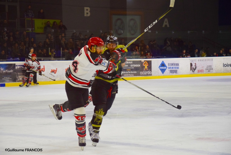Photo hockey Division 1 - Division 1 : 13ème journée : Nantes vs Neuilly/Marne - La Force était avec les Bisons 