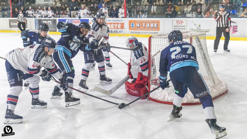 Photo hockey Division 1 - Division 1 : 13ème journée : Tours  vs Caen  - Tours s