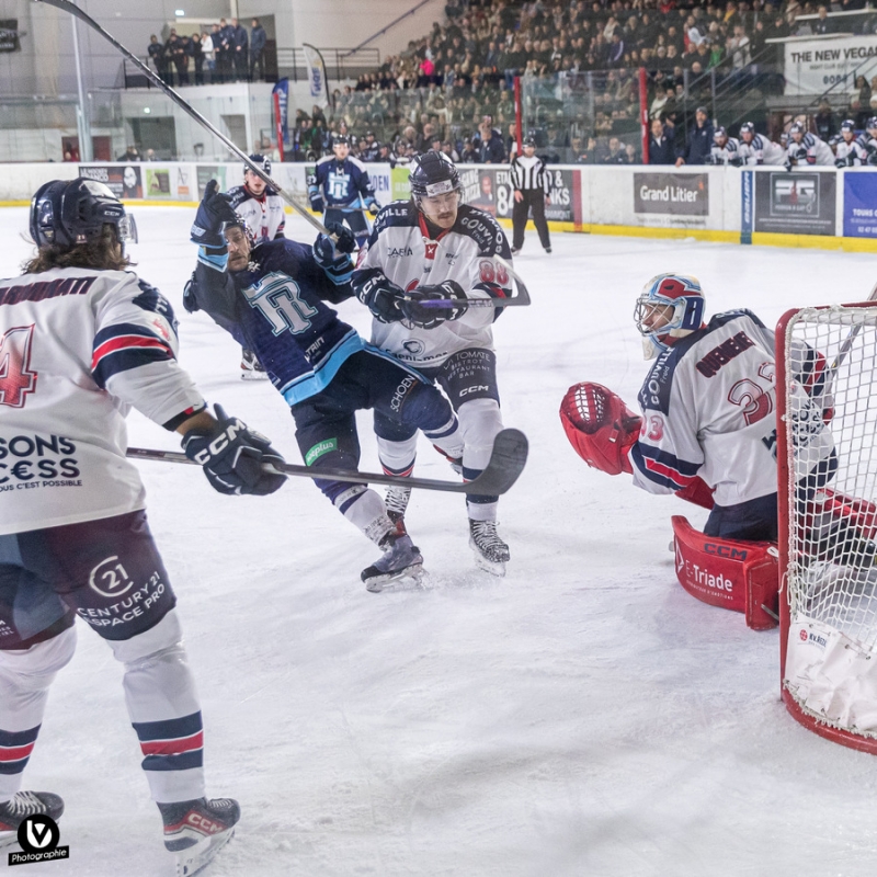 Photo hockey Division 1 - Division 1 : 13ème journée : Tours  vs Caen  - Tours s