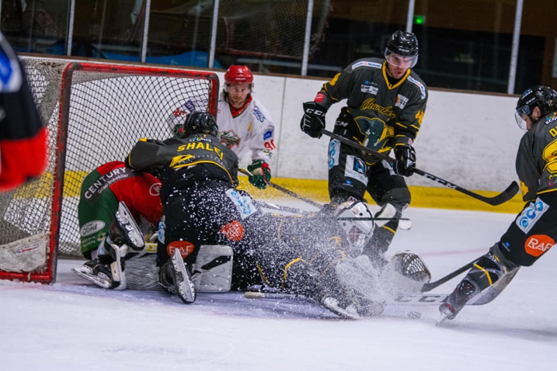 Photo hockey Division 1 - Division 1 : 14ème journée : Chambéry vs Mont-Blanc - Sans enjeu, mais derby engagé !