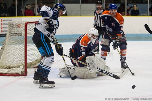 Photo hockey Division 1 - Division 1 : 14ème journée : Clermont-Ferrand vs Marseille - Marseille rend la monnaie