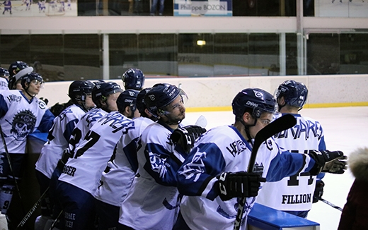 Photo hockey Division 1 - Division 1 : 14ème journée : Mont-Blanc vs Nantes - Les Corsaires conquièrent le Mont-Blanc