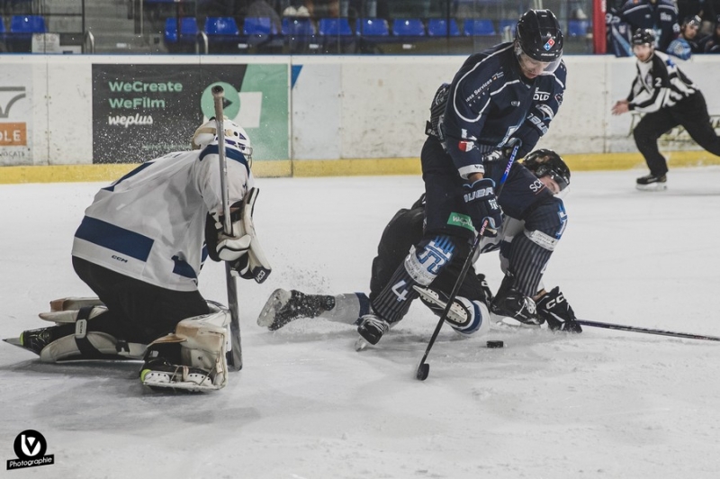 Photo hockey Division 1 - Division 1 : 14ème journée : Tours  vs Nantes - Nantes s