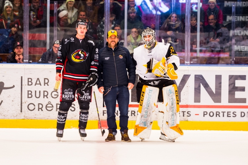 Photo hockey Division 1 - Division 1 : 15�me journ�e : Morzine-Avoriaz vs Strasbourg  - Soirée compliquée pour Morzine...