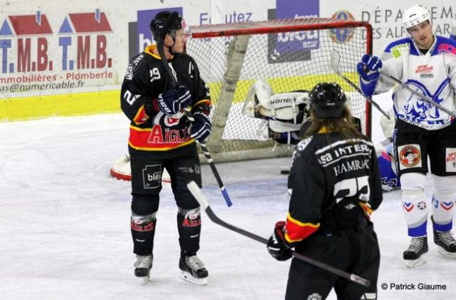 Photo hockey Division 1 - Division 1 : 15ème journée : Nice vs Courchevel-Méribel-Pralognan - La correction niçoise