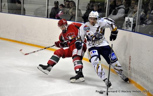Photo hockey Division 1 - Division 1 : 15ème journée : Reims vs Courbevoie  - Les Rémois en playoffs