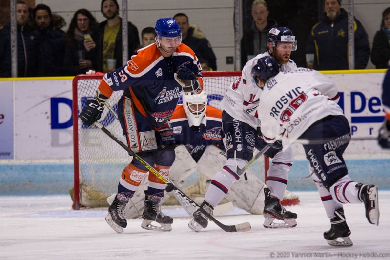 Photo hockey Division 1 - Division 1 : 16ème journée : Clermont-Ferrand vs Caen  - Clermont trébuche malgré un certain potentiel