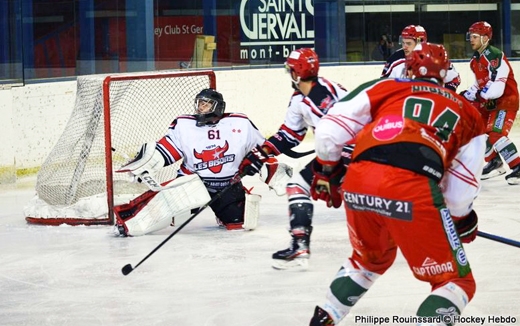 Photo hockey Division 1 - Division 1 : 16ème journée : Mont-Blanc vs Neuilly/Marne - Un grand bol d’air pour Mont-Blanc