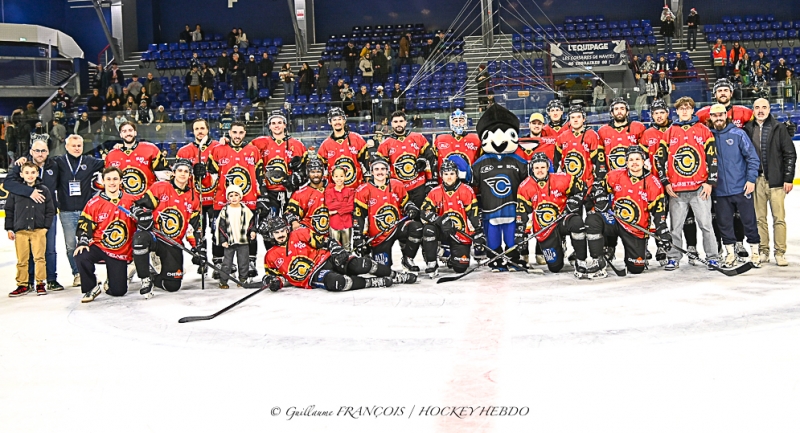 Photo hockey Division 1 - Division 1 : 16ème journée : Nantes vs Tours  - Au bout de l’effort, Nantes fait plier Tours ! 