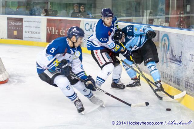 Photo hockey Division 1 - Division 1 : 16ème journée : Tours  vs Nantes - Un jeu à la Nantaise