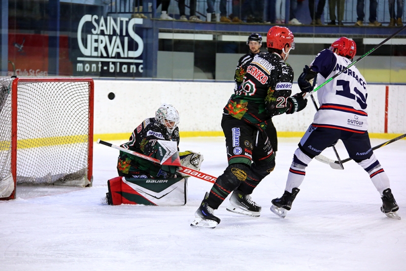 Photo hockey Division 1 - Division 1 : 16ème journée : Mont-Blanc vs Lyon - Lyon dans un match à rebondissements !