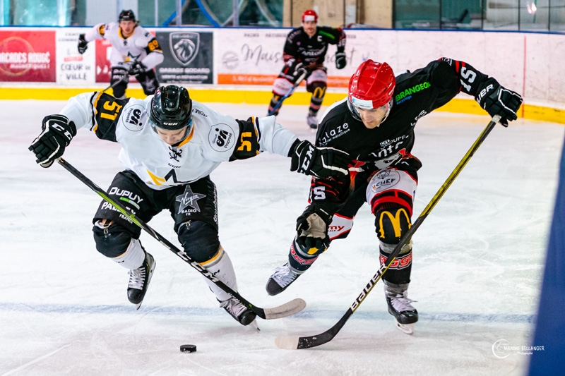 Photo hockey Division 1 - Division 1 : 17ème journée : Cholet  vs Strasbourg  - Une de plus pour Cholet
