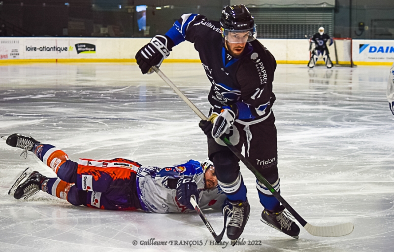 Photo hockey Division 1 - Division 1 : 17ème journée : Nantes vs Clermont-Ferrand - Nantes fait tomber une avalanche de buts sur Clermont