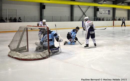 Photo hockey Division 1 - Division 1 : 17ème journée : Reims* vs Tours  - Les Phénix y sont presque