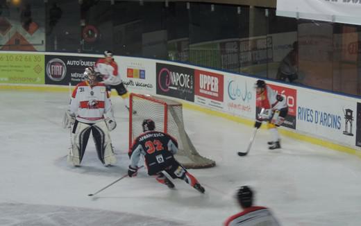 Photo hockey Division 1 - Division 1 : 18ème journée : Bordeaux vs Nice - Les Boxers ou l’invincibilité à domicile