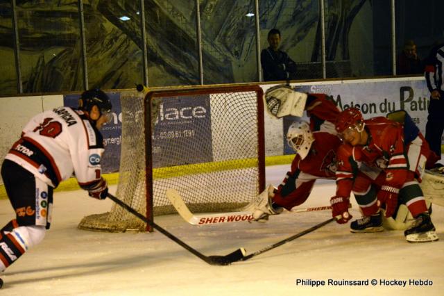 Photo hockey Division 1 - Division 1 : 18ème journée : Courbevoie vs Mulhouse - Le poison des Scorpions agit tardivement Photo hockey Division 1 - Division 1 : 18ème journée : Courbevoie vs Mulhouse - Le poison des Scorpions agit tardivement