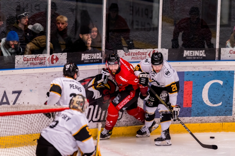 Photo hockey Division 1 - Division 1 : 18ème journée : Morzine-Avoriaz vs Strasbourg  - Les Strasbourgeois mieux récompensés