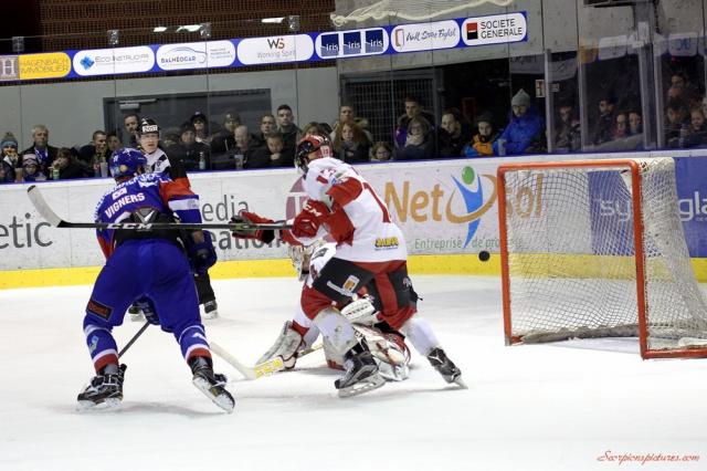 Photo hockey Division 1 - Division 1 : 18ème journée : Mulhouse vs Briançon  - D1 : Les Scorpions viennent à bout du leader