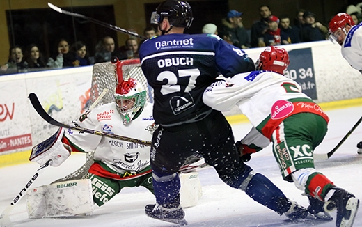 Photo hockey Division 1 - Division 1 : 18ème journée : Nantes vs Mont-Blanc - Nantes stoppe les Yétis
