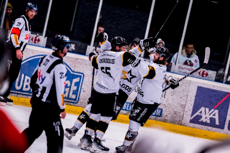 Photo hockey Division 1 - Division 1 : 18ème journée : Morzine-Avoriaz vs Strasbourg  - Les Strasbourgeois mieux récompensés