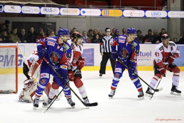 Photo hockey Division 1 - Division 1 : 18ème journée : Mulhouse vs Briançon - D1 : Les Scorpions viennent à bout du leader Photo hockey Division 1 - Division 1 : 18ème journée : Mulhouse vs Briançon - D1 : Les Scorpions viennent à bout du leader