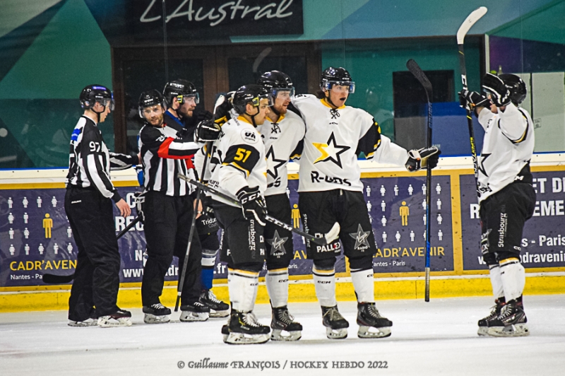 Photo hockey Division 1 - Division 1 : 19�me journ�e : Nantes vs Strasbourg  - Les Nantais remportent une précieuse victoire face à Strasbourg