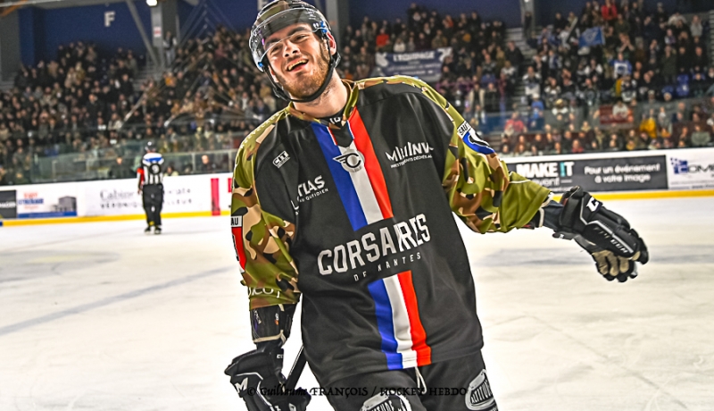 Photo hockey Division 1 - Division 1 : 19ème journée : Nantes vs Chambéry - Nantes reprend des couleurs en renouant avec la victoire