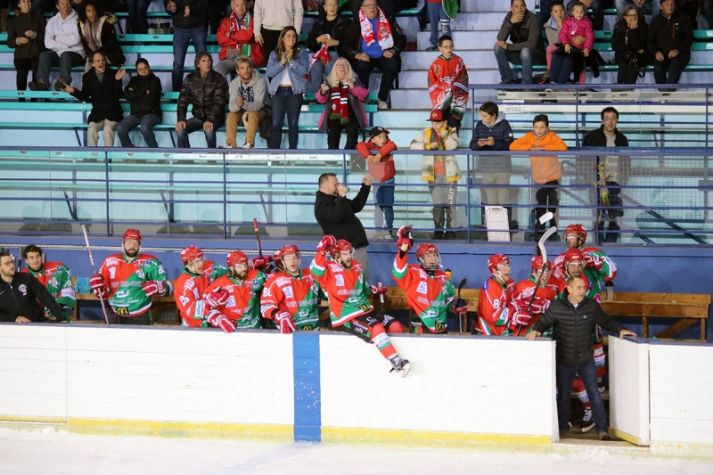 Photo hockey Division 1 - Division 1 : 1ère journée : Mont-Blanc vs Briançon  - Mont-Blanc tient son exploit