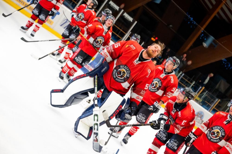Photo hockey Division 1 - Division 1 : 1ère journée : Morzine-Avoriaz vs Valenciennes - Premier succès pour les Pingouins