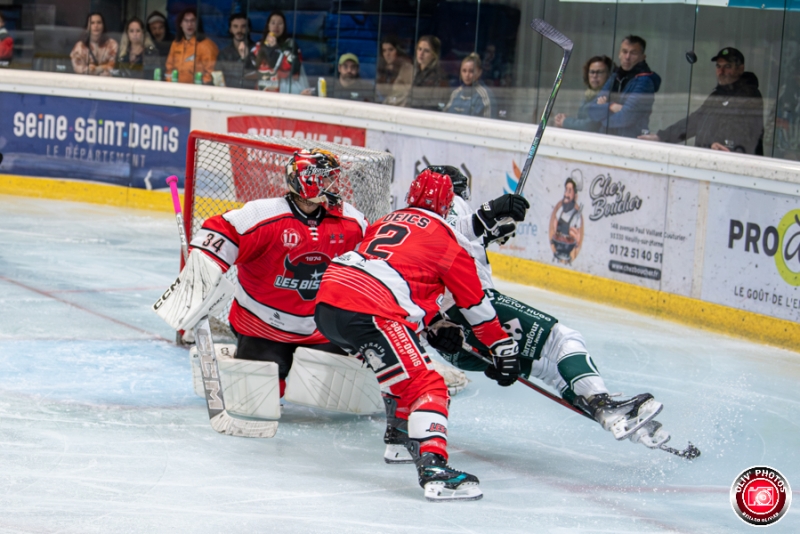 Photo hockey Division 1 - Division 1 : 1Ã¨re journÃ©e : Neuilly/Marne vs Epinal  - « Les Bisons résistent au retour des Wildcats »