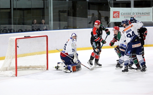 Photo hockey Division 1 - Division 1 : 20ème journée : Mont-Blanc vs Dunkerque - Mont-Blanc se régale face au leader !