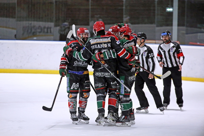 Photo hockey Division 1 - Division 1 : 20ème journée : Mont-Blanc vs Dunkerque - Mont-Blanc se régale face au leader !