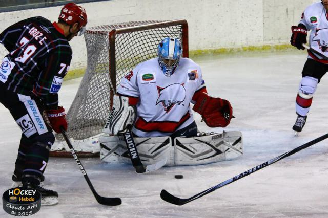 Photo hockey Division 1 - Division 1 : 20ème journée : Mont-Blanc vs Toulouse-Blagnac - Mont-Blanc a de la ressource