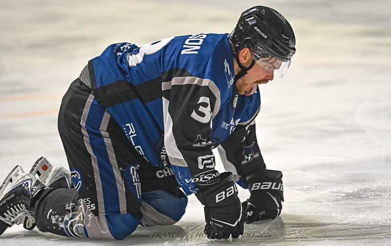 Photo hockey Division 1 - Division 1 : 20ème journée : Nantes vs Villard-de-Lans - Villard-de-Lans déroule à Nantes 