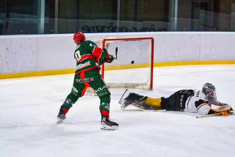 Photo hockey Division 1 - Division 1 : 21ème journée : Mont-Blanc vs Strasbourg  - D1 : Strasbourg récidive face aux Yétis !