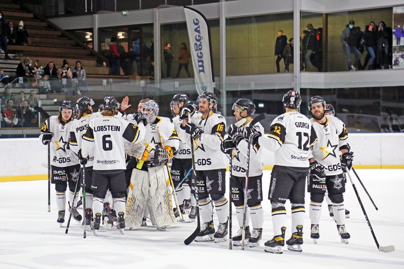 Photo hockey Division 1 - Division 1 : 21ème journée : Mont-Blanc vs Strasbourg  - D1 : Strasbourg récidive face aux Yétis !