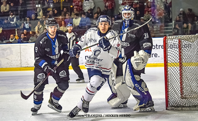 Photo hockey Division 1 - Division 1 : 22ème journée : Nantes vs Caen  - Caen bat Nantes et se replace dans la course aux Playoffs