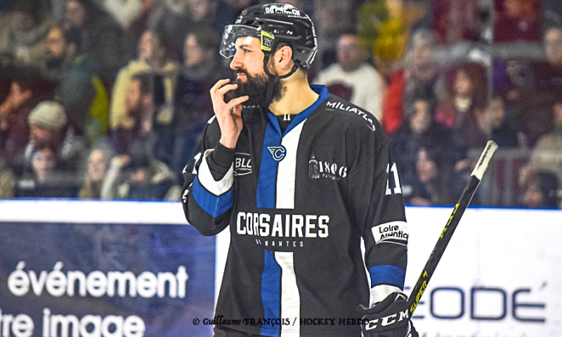 Photo hockey Division 1 - Division 1 : 22ème journée : Nantes vs Caen  - Caen bat Nantes et se replace dans la course aux Playoffs