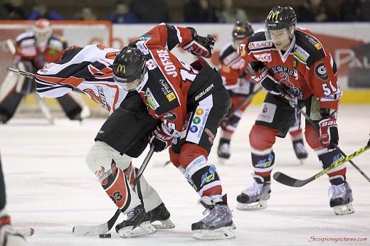 Photo hockey Division 1 - Division 1 : 22ème journée : Mulhouse vs Neuilly/Marne - Les Scorpions gagnent leur place 