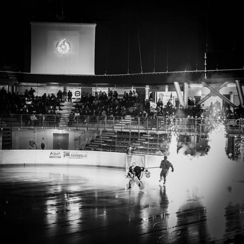 Photo hockey Division 1 - Division 1 : 23ème journée : Marseille vs Neuilly/Marne - Les Spartiates se donnent de l