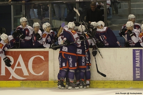 Photo hockey Division 1 - Division 1 : 24ème journée : Montpellier  vs Tours  - J24 : Montpellier - Tours