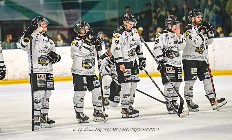 Photo hockey Division 1 - Division 1 : 24ème journée : Nantes vs Brest  - Nantes en démonstration face à Brest