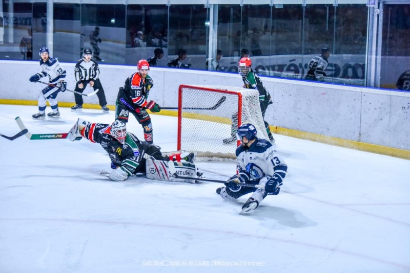 Photo hockey Division 1 - Division 1 : 25ème journée : Mont-Blanc vs Marseille - Marseille assomme les Yétis !