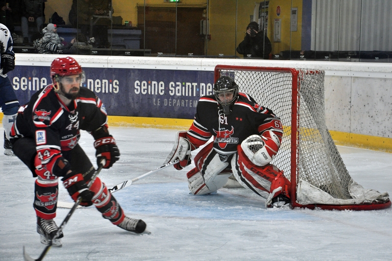Photo hockey Division 1 - Division 1 : 25ème journée : Neuilly/Marne vs Nantes - Neuilly stoppe les Corsaires