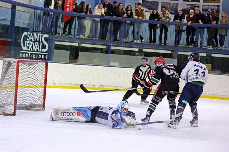 Photo hockey Division 1 - Division 1 : 26ème journée : Mont-Blanc vs Tours  - Les Remparts s’élèvent !