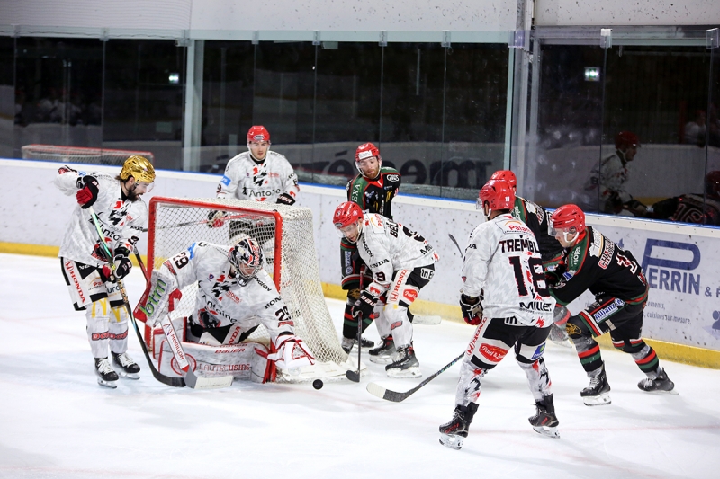 Photo hockey Division 1 - Division 1 : 27ème journée : Mont-Blanc vs Cholet  - Les Yétis tout schuss face aux Dogs !