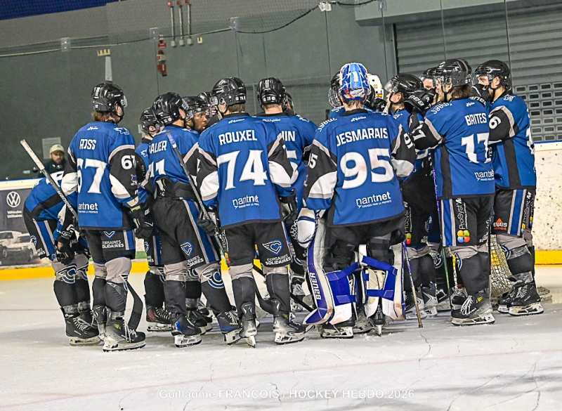 Photo hockey Division 1 - Division 1 : 30ème journée : Nantes vs Lyon - Lyon corrige Nantes au Petit-Port !