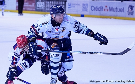Photo hockey Division 1 - Division 1 : 3ème journée : Lyon vs Dunkerque - Lyon renverse Dunkerque dans le dernier tiers 