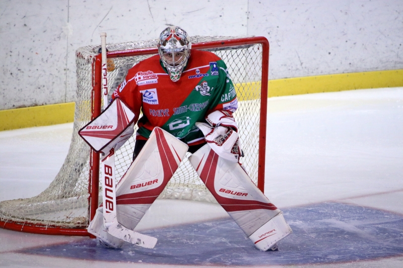 Photo hockey Division 1 - Division 1 : 3ème journée : Mont-Blanc vs Cholet  - D1 : Le Yéti, maître dans son antre